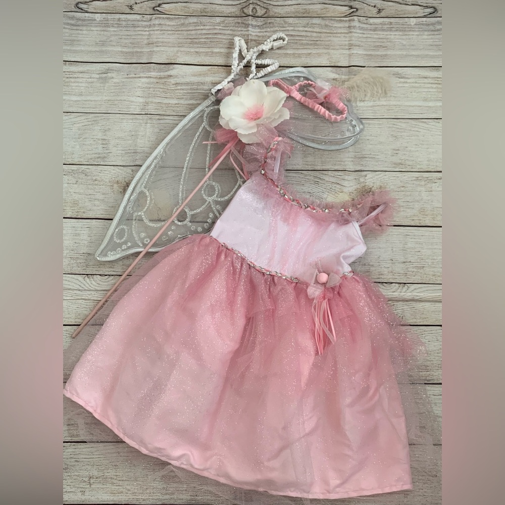 Pottery Barn Kids Sparkling Pink Fairy Costume